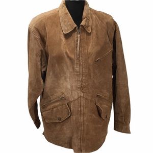 Ash Creek Suede Jacket, Tan, Medium